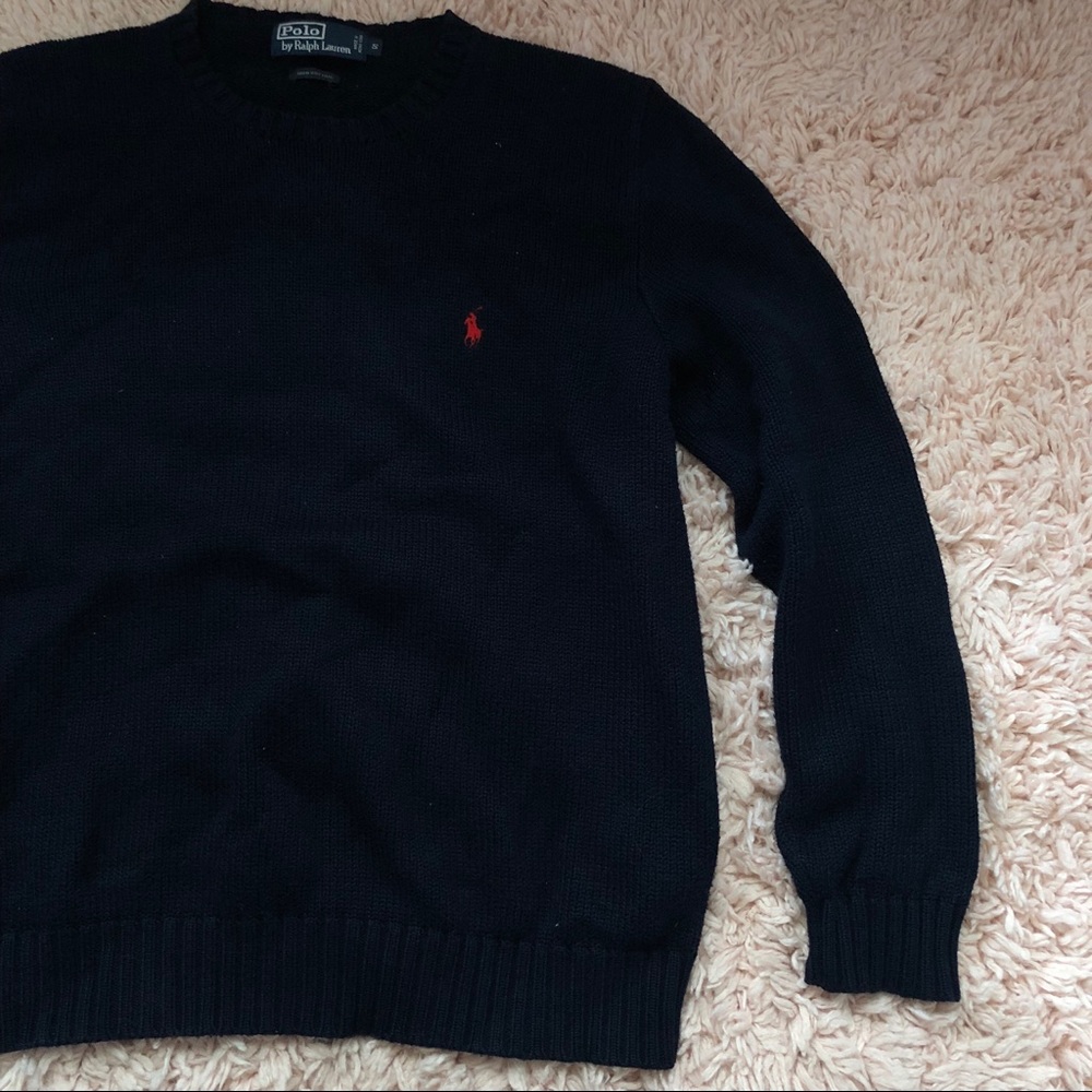 Vintage 90’s Ralph Lauren Polo Sweater Navy